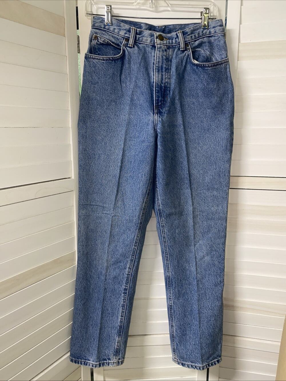 Jones Sport Jeans Womens Ultra High Rise Mom Denim Classic Casual 29” Waist Med